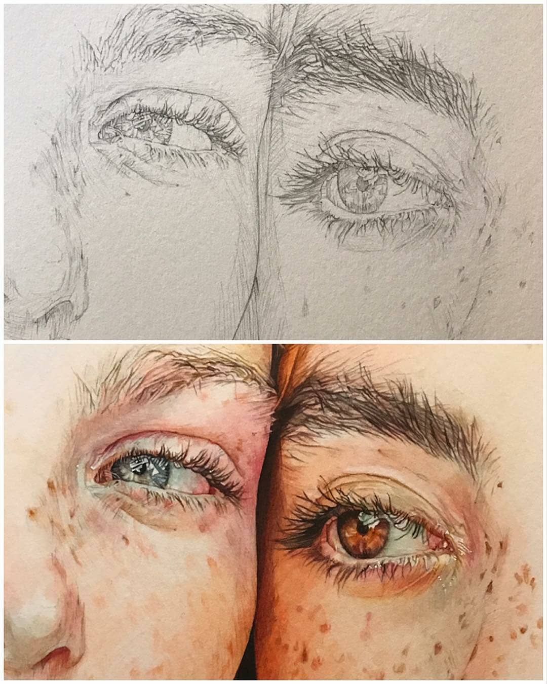 ���️ So wonderful watercolor art😍 What's your favorite?💕 🌟 Foll...